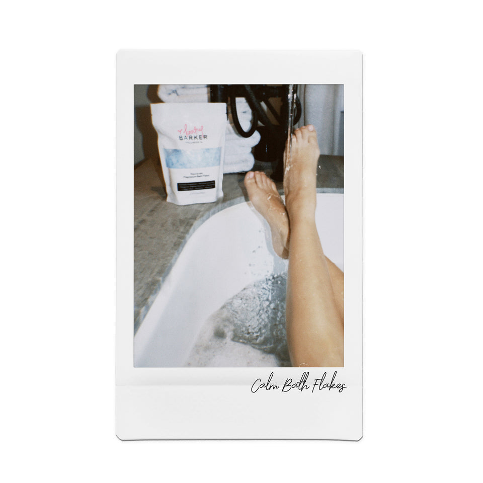Kourtney x Barker Wellness - Calm Magnesium Bath Flakes (Case)