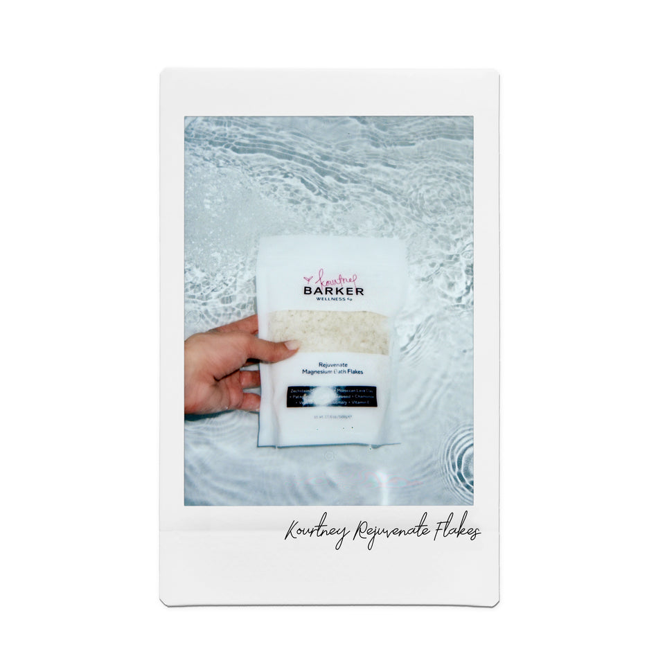 Kourtney x Barker Wellness - Rejuvenate Magnesium Bath Flakes (Case)
