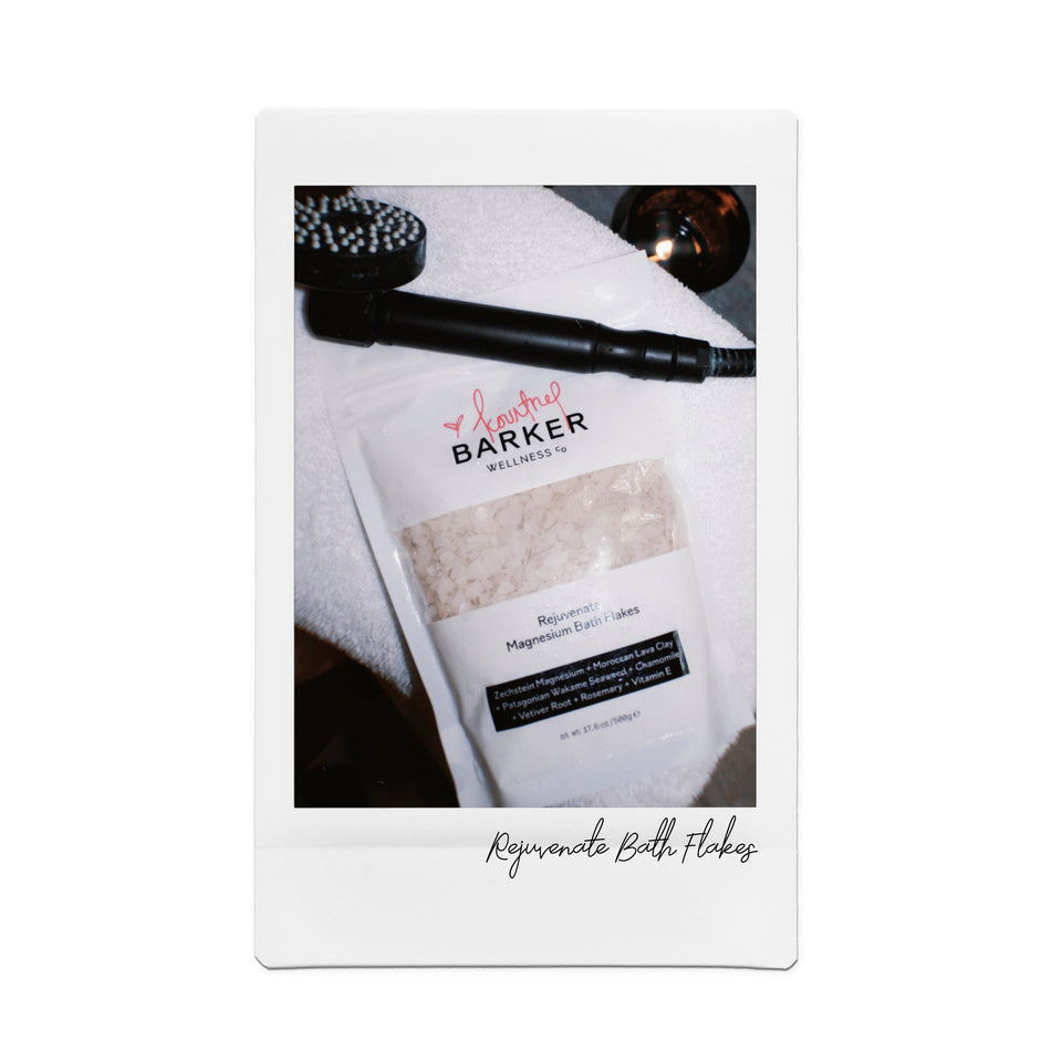 Kourtney x Barker Wellness - Rejuvenate Magnesium Bath Flakes (Case)