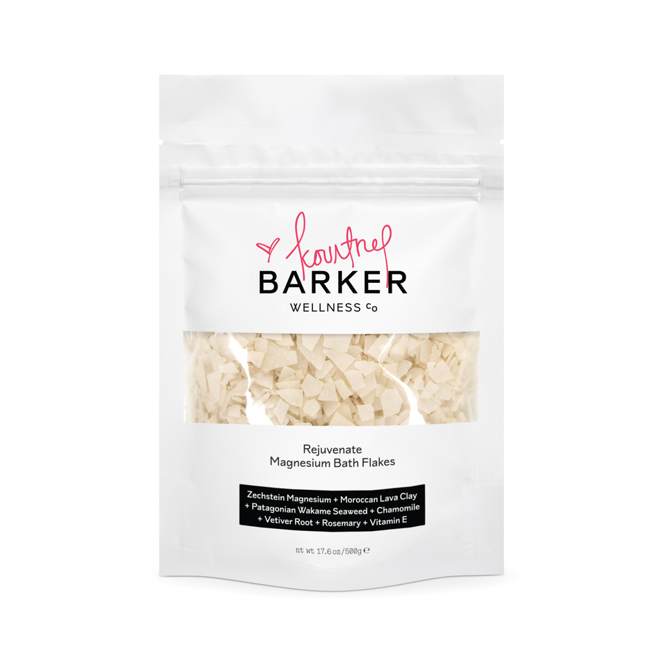 Kourtney x Barker Wellness - Rejuvenate Magnesium Bath Flakes (Case)