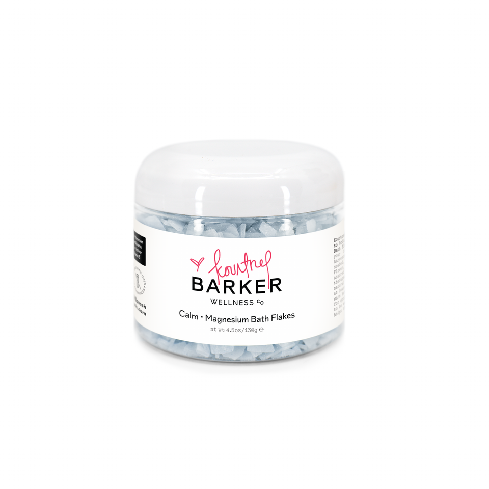 Kourtney x Barker Wellness - Calm Magnesium Bath Flakes Mini (Case)
