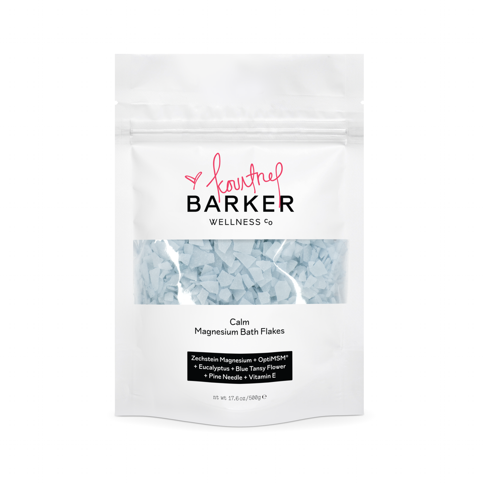Kourtney x Barker Wellness - Calm Magnesium Bath Flakes (Case)